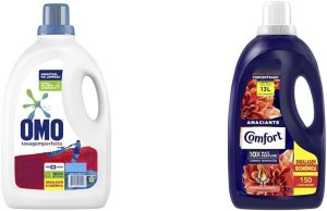Kit OMO Sabão Líquido Lavagem Perfeita 5L + Amaciante Comfort Energia Floral 3L