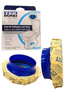 Anel De Vedação Para Vaso Sanitário Com Guia Fixação Tekbond