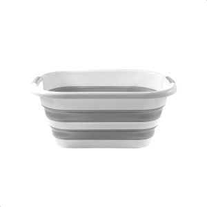 Cesto Dobrável de Silicone com Pegador Multiuso 26 Litros Powermaid