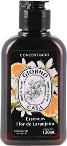 Giorno Casa Limpador Concentrado De Superfície Perfumador Flor De Laranjeira 120 Ml Marrom