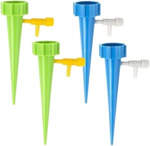 Kit 4 Gotejador Irrigador Regulável Para Jardins E Vasos