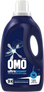 OMO Lava-Roupas Líquido Omo Ultra Power Frasco 1 8L