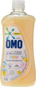 OMO Roupas Finas E Delicadas - Sabão Líquido Bebê 450 Ml