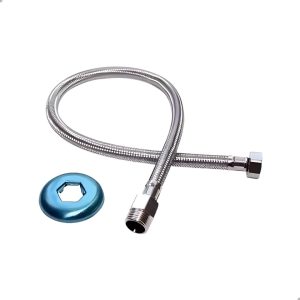SOFTINOX Mangueira Engate Flexível Aço Inox 40 Cm 1/2 Entrada