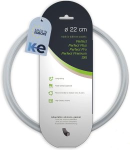 Anakel Home Junta de panela compatível com panela de pressão WMF Plus | Anel de vedação de silicone de substituição adaptável, silicone, diâmetro interno de Ø22 cm / Ø8,167.6 cm