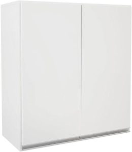 Armário de Cozinha e Lavanderia com 2 Portas Duplo Aéreo Módulo Suspenso Top Class Batrol Branco