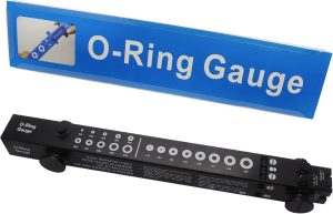 BUSY-CORNER Medidor de Anel de Vedação Torna O Trabalho Inteligente, Medidor de Plástico de Tamanho de Anel de Vedação Telescópico, Tipo Nacional de Estilo Deslizante, para Medir O Diâmetro Interno De