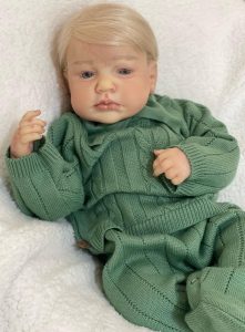 Bebê Reborn Menino Realista, respira de verdade, Premium