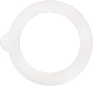 Bormioli Rocco Jar Juntas de substituição (conjunto de 6): 7,6 cm de diâmetro Fido Jar compatível, borracha de grau alimentício, anéis de vedação à prova de vazamento para boquilha
