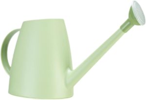 Bothyi a rega de flores pode bico por muito tempo de 1800 ml de ferramenta manual ergonômica, pitada pode regar chaleira para flor de jardim ao ar livre, Verde