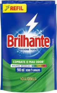 Brilhante Sabão Liquido Higiene Total 900Ml