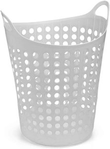 Cesto De Roupas Flexivel 44lts Arthi Branco