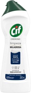 Cif Cremoso Limpeza Milagrosa Produto De Limpeza De Casa Milagroso Original Remove 100% Da Sujeira Difícil Sem Esforço 250 Ml
