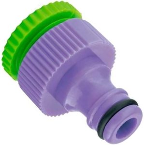 Conector Fêmea De Plástico Com Bucha De 1/2 Para 3/4 Com Rosca Interna Palisad