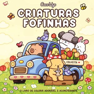 Criaturas fofinhas (Cozy Cuties) – livro de colorir Coco Wyo