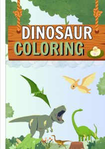 Dinosaur coloring