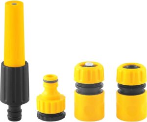 Esguicho Plástico Para Jardim, Com Jato Regulável, Com Acessórios, Vonder.