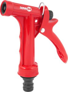 Esguicho Plástico Para Jardim, Tipo Pistola, Engate 1/2", Nove54.