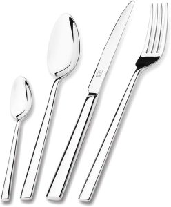 Faqueiro 101Pc Mykonos sem Estojo, Hercules, 4000-101, Prata