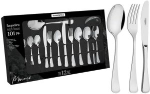 Faqueiro Aco Inox 101 Peças Monaco - Tramontina