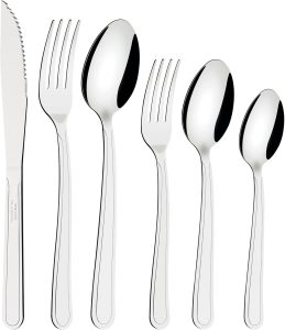 Faqueiro Tramontina Búzios em Aço Inox 36 Peças