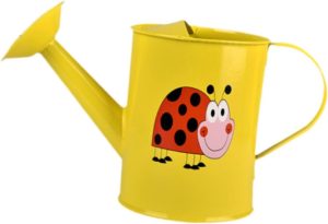 IEUDNS Lugar pequena lata para crianças brinquedo longo para meninos para meninos para plantas externas em interior Mini ferramenta de jardinagem panela de, a Rega Só Pode