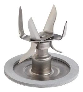 Lâmina de 6 Facas e Anel de Vedação para Liquidificadores Oster, Cinza