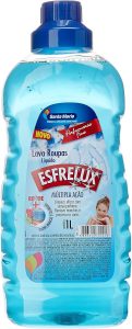Lava roupas liquido ESFRELUX 1 lt, azul