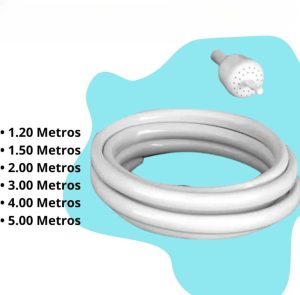 Mangueira para Chuveiro + Chuveirinho(3 METROS)
