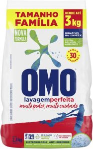 OMO Sabão Em Pó Omo Lavagem Perfeita 2.4Kg Bag
