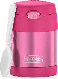 THERMOS Recipiente para comida FUNTAINER, para crianças, 295 ml, rosa