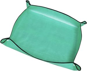 Tapete Esteira de Jardinagem para Transplante de Plantas Impermeável e Dobrável 50x50cm