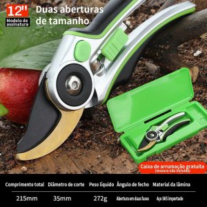 Tesoura para Poda De 35mm de Aço SK5 Tesoura De Poda Jardinagem Árvores Plantas Bonsai