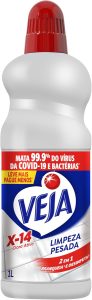 Veja Limpador para Limpeza Pesada Cloro Ativo 2 em 1 - 1L