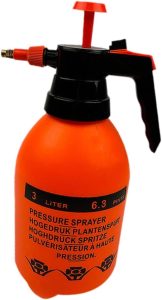 WeiLaiKeQi Pulverizador de jardim 1l, bomba profissional, acessório, pulverizador de lavagem de carro para limpeza de janelas, pulverização de flores, lavagem de, Laranja